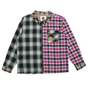 LRG x Round Two Mens Zip Flannel Shirt Jacket NWT 2XL - Picture 1 of 5