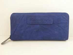 #Fritzi aus Preußen Geldbörse Geldbeutel Nicole Canvas Hortensia dunkelblau - Foto 1 di 4