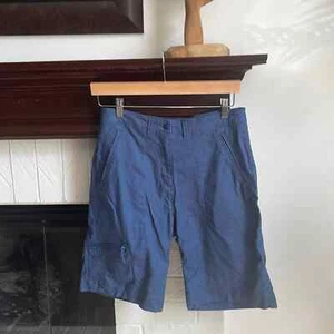 Woolrich Hiking Cargo Shorts in Blueberry 8 D4 - Picture 1 of 6