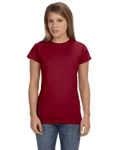 Gildan Ladies' Softstyle 4.5 oz. Ringspun Cotton Fitted T-Shirt G640L S-3XL - Picture 1 of 25