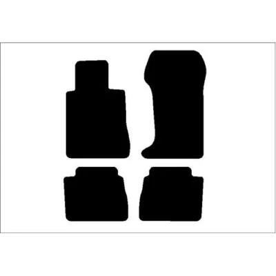 定制版型地毯脚垫适用于梅赛德斯-奔驰 e320 e430 — 第 1/4 张图片