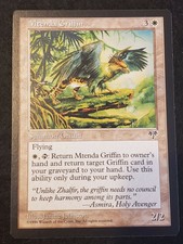 Mtenda Griffin X4 Mirage LP MTG Magic the Gathering Playing Cards