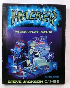 Steve Jackson Games Hacker the Computer Crime Juego de Cartas Completo con Caja - Imagen 1 de 2