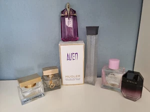 leer ohne Inhalt Damen Düfte 6 Flakons + 1 Verpackung: Alien Mugler, Stella u.a. - Bild 1 von 10