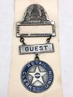 VINTAGE Washington D.C. 21st Convention Retail Clerks Union Medal Badge Pin 1951