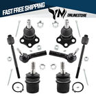 8Qty Ball Joints TieRod Front Suspension Kit for Dodge Durango Dakota 4WD K7395