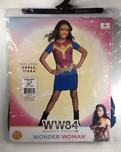 Nuevo en paquete Rubies DC COMICS Super Heroína Niñas Disfraz MUJER MARAVILLA Talla XS, 3-4 PARA 3+ Y - Imagen 1 de 2