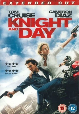 Knight and Day (2010) Extended Cut DVD, Tom Cruise, Cameron Diaz [Region 2] - Image 1 of 2