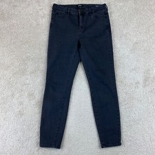 Buffalo David Bitton Jeans Women 8 31x28.5 Black Mollie High Rise Stretch Skinny