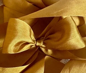 1 Yard Silk Ribbon 1.25" Wide Pick Your Color(s) from 35 Colors WATCH VIDEO NOW - Picture 1 of 59