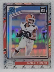 2024 Optic Jamari Thrash Rated Rookie RC Team Logo Prizm #ed 22/32 Browns - Picture 1 of 2