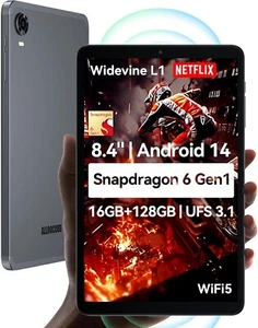 Snapdragon 6Gen1 Tablet 8.4" ALLDOCUBE iPlay60 Mini Turbo, Android 14 Tablet, 4K - Picture 1 of 8