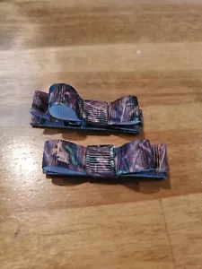 Juego de dos pinzas para el cabello de camuflaje simples - Imagen 1 de 1