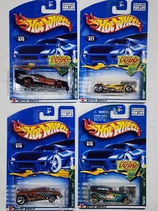 Hot Wheels kaltblütige Serie 4er-Set Autos - Bild 1 von 5