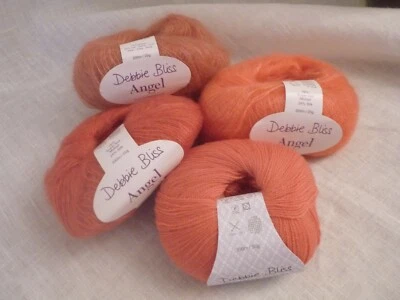 3x Debbie Bliss Angel 035, 030, 014 🐛 1x Rialto Lace 026 - 125g (16) - Bild 1 von 4