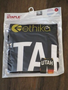 ETHIKA THE STAPLE UTAH JAZZ NBA BOXER BRIEFS  SIZE MEDIUM - Picture 1 of 2