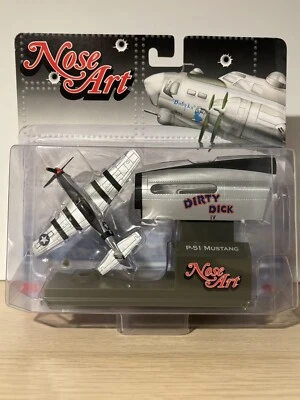 2004 Corgi Classics P-51 Mustang Nose Art Dirty Dick Model Plane Sealed - Image 1 of 4