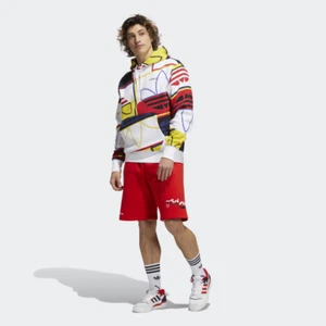 Adidas Originals Herren All Over Print Logo Hoodie Pullover H31319 - Bild 1 von 7
