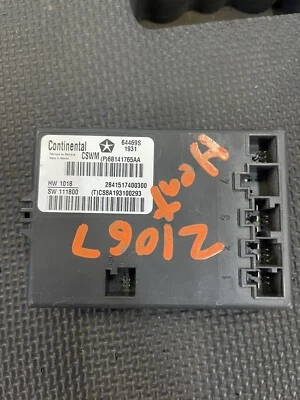 2012-2018   Dodge Charger Challenger Durango  Heated Module 68141765AA - Image 1 of 3