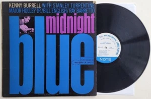 1st press KENNY BURRELL Midnight Blue LP Blue Note 4123 Van Gelder Deep Groove - Picture 1 of 15