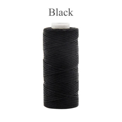 50M Thickness 0.8mm Hand Stitching Thread Flat Waxed Sewing Line Waxed Threads - Image 1 of 4