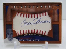 TOM SEAVER 2005 UPPER DECK SWEET SPOT CLASSIC AUTOGRAPH AUTO! NY METS!