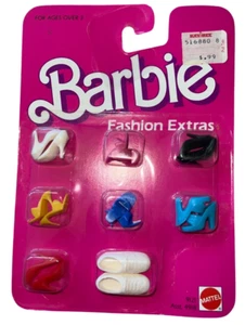 Lot de chaussures Barbie Fashion Extras mode ensemble de modes dans son emballage neuf dans son emballage - Photo 1/2