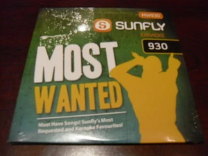 SUNFLY MOST WANTED KARAOKE DISC MW930 VOLUME 930 CD+G SEALED 17 TRACKS - Imagen 1 de 1