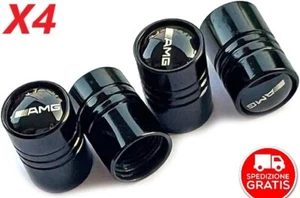 Kit X4 Tappi copri Valvole MERCEDES Classe A B C CLA E ML SLK AMG NUOVI - Foto 1 di 3