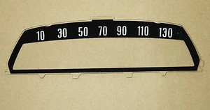 CLASSIC FIAT 500 L SPEEDO SPEEDOMETER GLASS ( Km/h ) SQUARE SPEEDO BRAND NEW - Picture 1 of 1