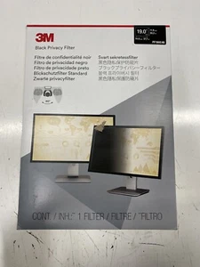 NEW 3M Black Privacy Filter 19.0, PF190C4B - Picture 1 of 3