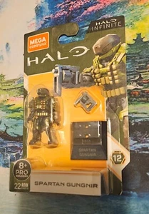2020 Mega Construx Pro Builders- Halo Infinite SPARTAN GUNGNIR Minifigure - Picture 1 of 1