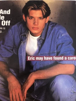 Imagen pinup vintage efímera de revista Jensen Ackles Foto 1 de 2