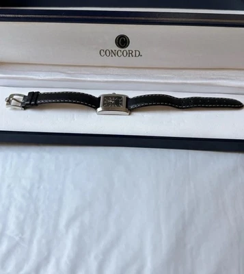 Reloj deportivo Concord para dama NO FUNCIONA, para piezas/reparación, correa extra incluida Foto 1 de 4