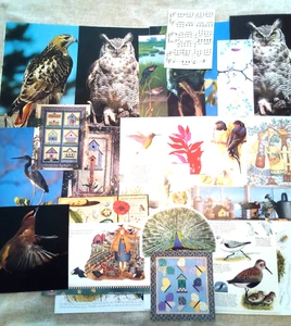 Junk Journal Zubehör, Vögel 150 Teile - Bild 1 von 6