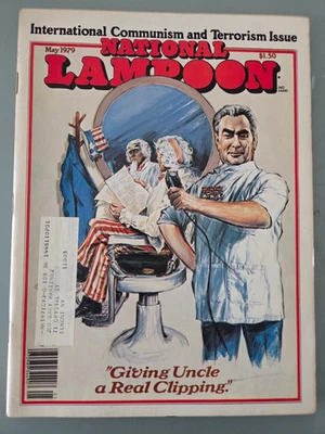 NATIONAL LAMPOON MAGAZINE MAY 1979 PARODY CLASSIC! INTL COMMUNISM & TERRORISM ! - Image 1 of 2