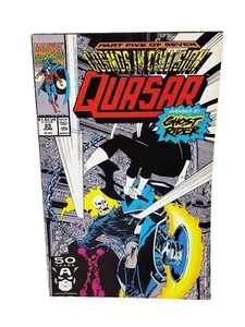 Quasar #23 Juni 1991, Marvel Comics Ghost Rider Auftritt Comic - Bild 1 von 3