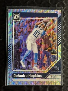 Panini Donruss Optic 2024 - /300 DeAndre Hopkins #192 Silver Prizm Wave Titans - Imagen 1 de 2