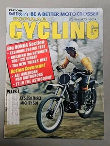 Popular Cycling Magazine May 1973 Vintage Motocross Honda Maico Trials Kawasaki - Picture 1 of 9