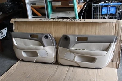 1995 1996 1997 LEXUS LS400 DOOR TRIM PANELS FRONT REAR SET TAN LC01 Foto 1 de 4