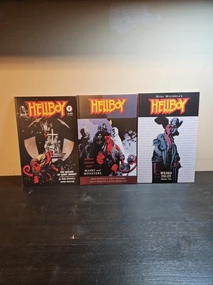 Hellboy WEIRD TALES, Masks And Monsters, Wolves Of Saint August GRAPHIC NOVELS - Image 1 of 4
