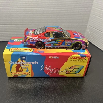 Rare 2000 Dale Earnhardt #3 Peter Max/ GMG Gold 1:32 RCCA Club Diecast MIB - Image 1 of 4