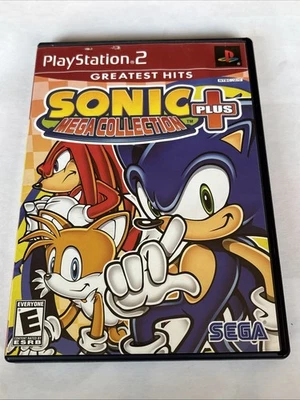Sonic Mega Collection Plus Sony PlayStation 2, 2004 - Juego PS2 Sega Probado Funciona Foto 1 de 4