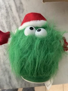 Gemmy Spinning Singing Green Monster Christmas 10" Deck The Halls getestet funktioniert - Bild 1 von 1