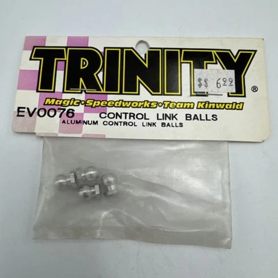 Vintage Trinity EV10 Evolution 10 bolas de link de controle de alumínio EV0076  - Imagem 1 de 2