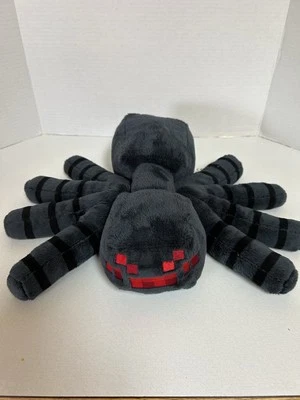 Minecraft Spider Plush Black &  Red 13” Long And 16” Wide EUC - Image 1 of 4