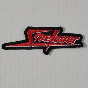 STEELOVER Shaped Band Logo SMALL PATCH Embroidered - Picture 1 of 6