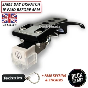 Technics Headshell Audio Technica AT3600L Cartridge & Stylus OEM + FREE GIFTS - Picture 1 of 5