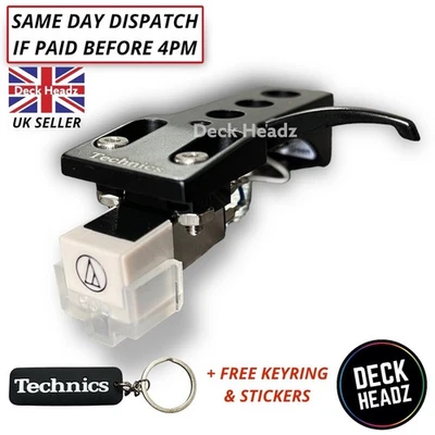 Technics Headshell Audio Technica AT3600L Cartridge & Stylus OEM + FREE GIFTS - Image 1 of 4