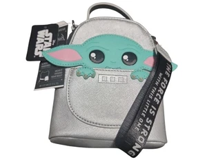 Bioworld Star Wars The Mandalorian The Child Grogu Baby Yoda Mini Wristlet Bag - Picture 1 of 5